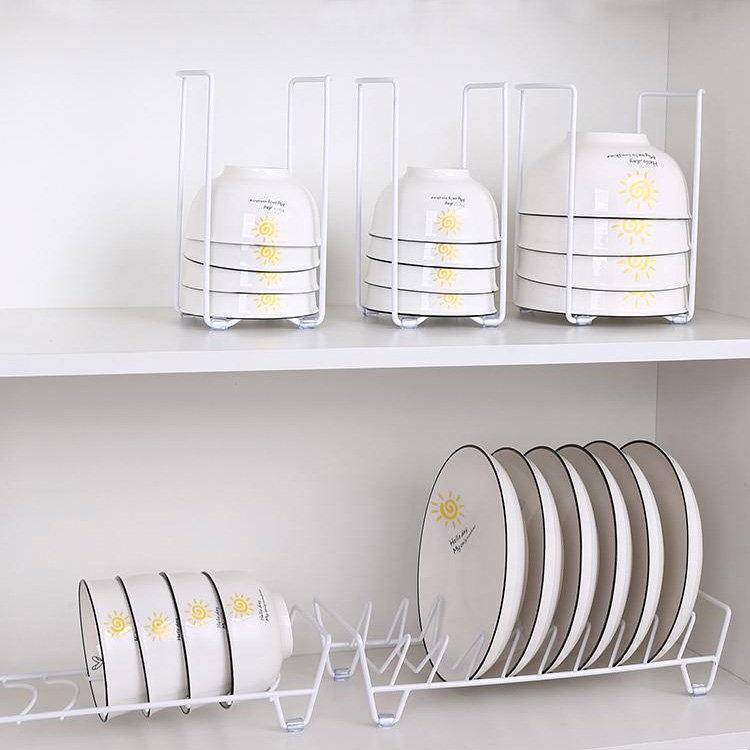 White Metal Dish Rack